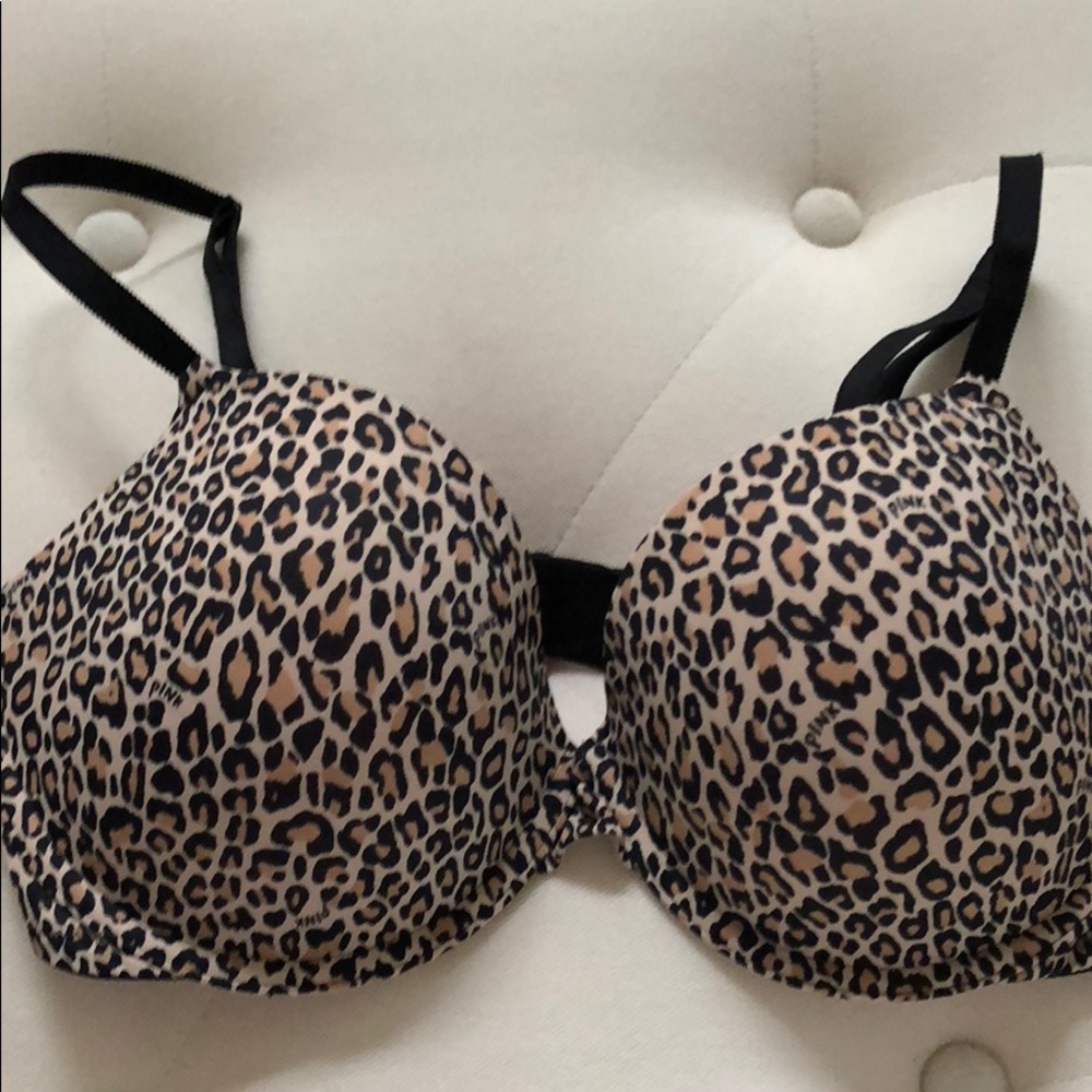 Leopard print PINK Bra
